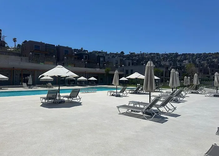 Вилла Duplex In Bitez Opposite Aktur, #38 Бодрум